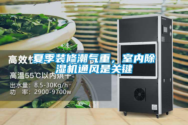 夏季裝修潮氣重,室內除濕機通風是關鍵