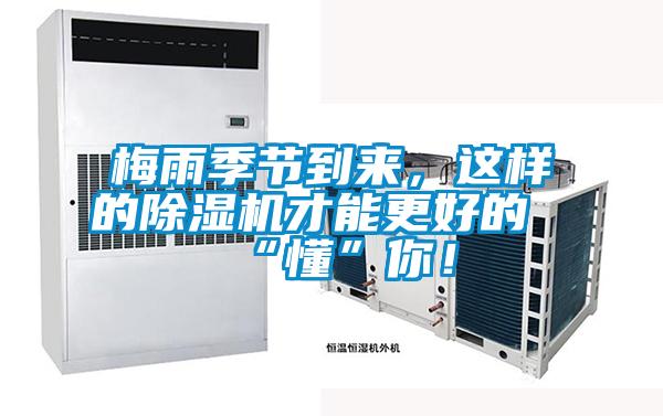 梅雨季節(jié)到來，這樣的除濕機(jī)才能更好的“懂”你！