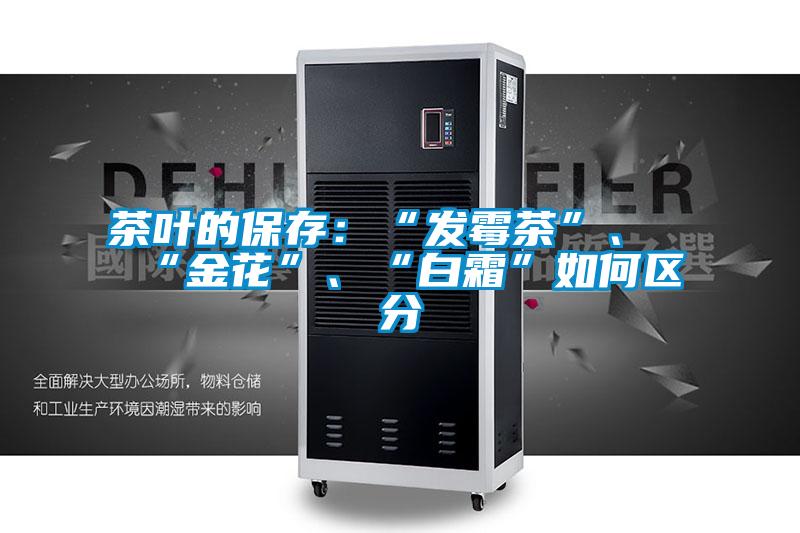 茶葉的保存:“發霉茶”、“金花”、“白霜”如何區分