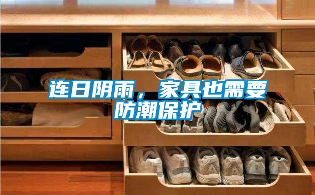 連日陰雨，家具也需要防潮保護