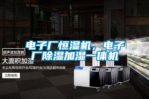 電子廠恒濕機，電子廠除濕加濕一體機