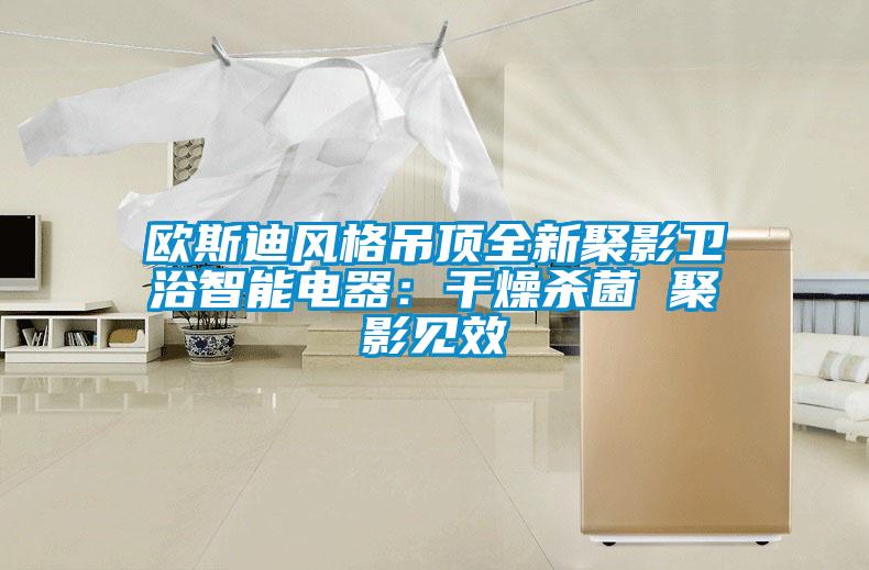 歐斯迪風格吊頂全新聚影衛浴智能電器:干燥殺菌 聚影見效