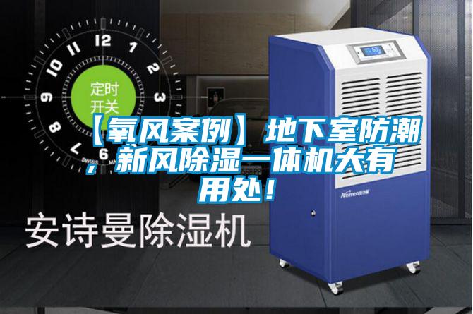 【氧風案例】地下室防潮，新風除濕一體機大有用處！