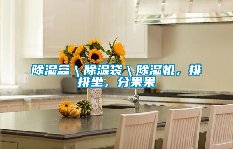 除濕盒＼除濕袋＼除濕機，排排坐，分果果