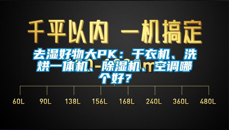去濕好物大PK：干衣機、洗烘一體機、除濕機、空調哪個好？