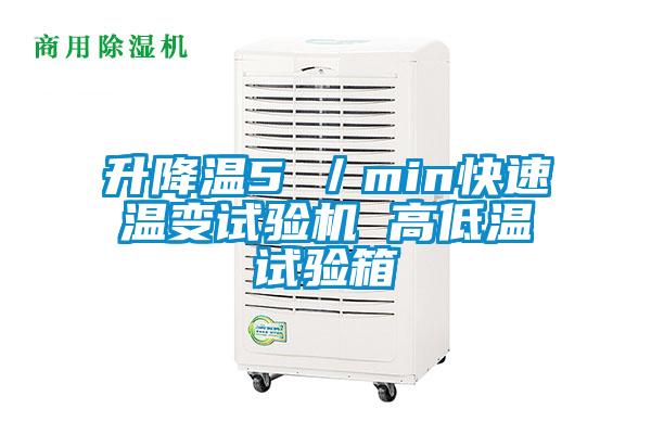 升降溫5℃/min快速溫變試驗機 高低溫試驗箱