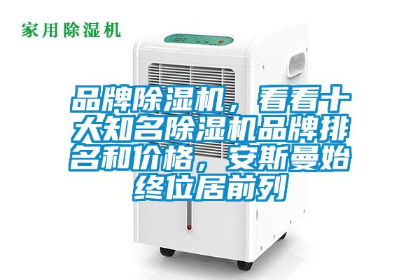 品牌除濕機(jī)，看看十大知名除濕機(jī)品牌排名和價(jià)格，安斯曼始終位居前列