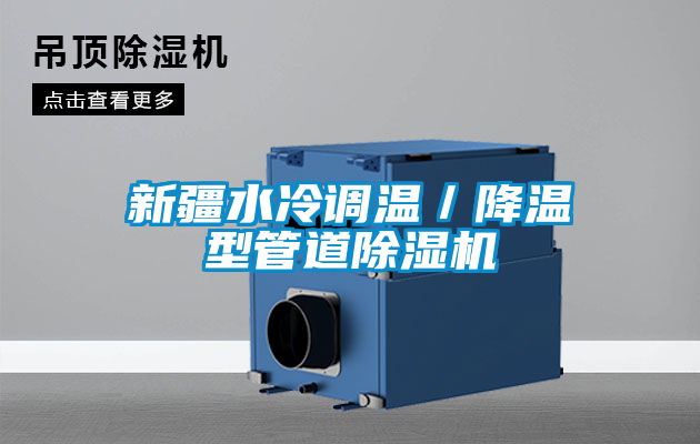 新疆水冷調溫/降溫型管道除濕機