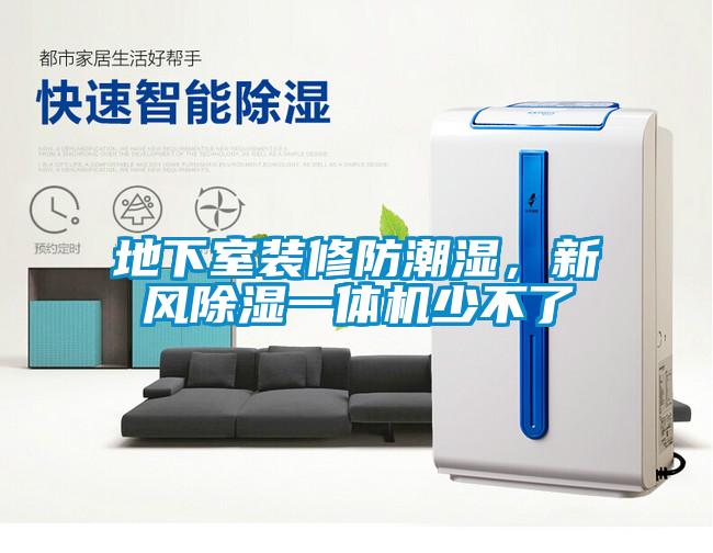 地下室裝修防潮濕,新風(fēng)除濕一體機少不了