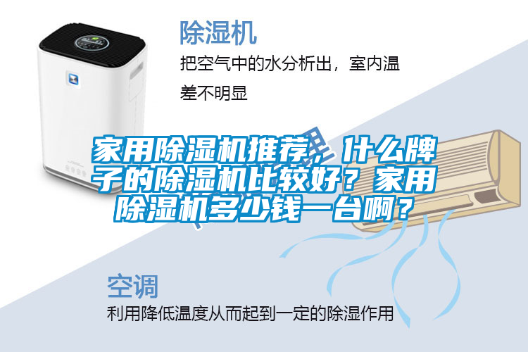 家用除濕機推薦，什么牌子的除濕機比較好？家用除濕機多少錢一臺啊？