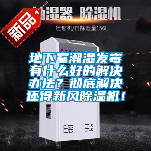 地下室潮濕發霉有什么好的解決辦法？徹底解決還得新風除濕機！