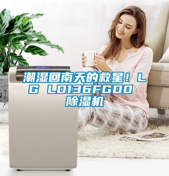 潮濕回南天的救星！LG LD136FGD0 除濕機
