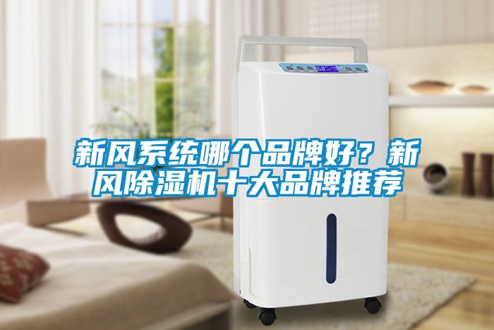 新風系統哪個品牌好?新風除濕機十大品牌推薦